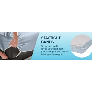 Linens Tempur-Pedic Breeze Pillowcase Set - Sleepy Blue