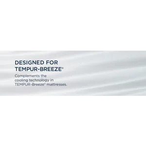 Linens Tempur-Pedic Breeze Pillowcase Set - Sleepy Blue