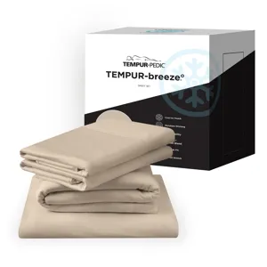 Linens Tempur-Pedic Breeze Pillowcase Set - Sandstone