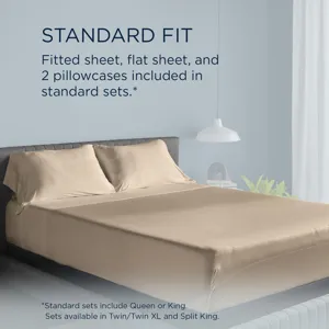 Linens Tempur-Pedic Breeze Pillowcase Set - Sandstone