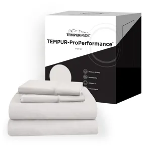 Linens Tempur-Pedic ProPerformance Sheet Set- White