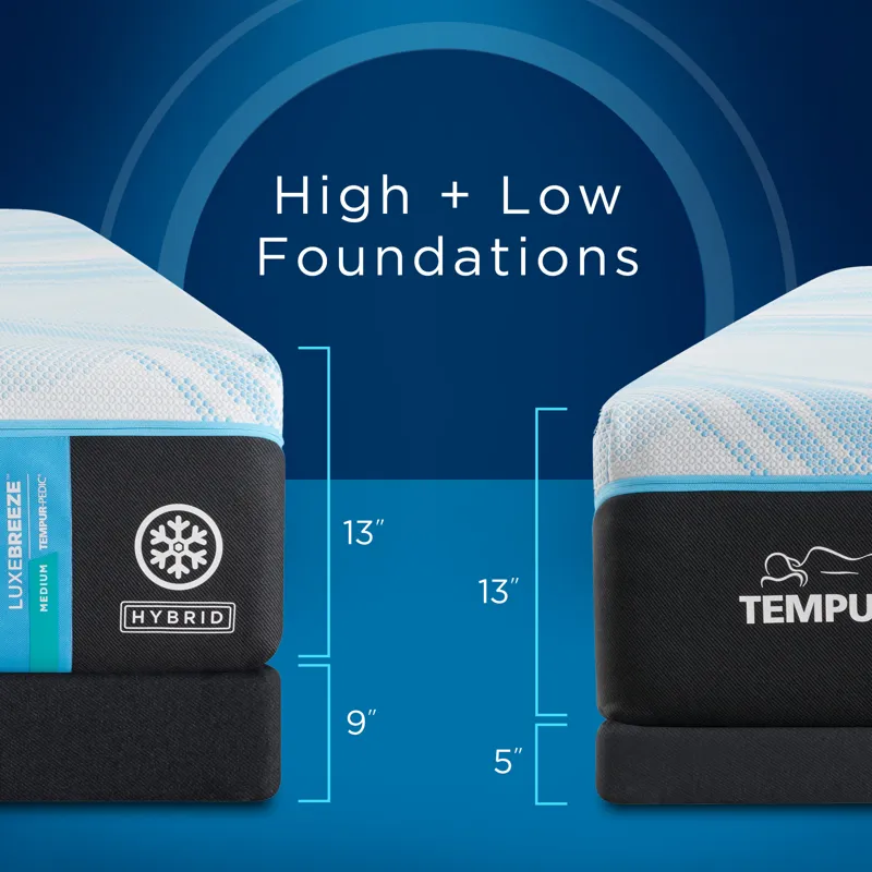 TEMPUR-Breeze® Tempur-LuxeBreeze® Medium Hybrid