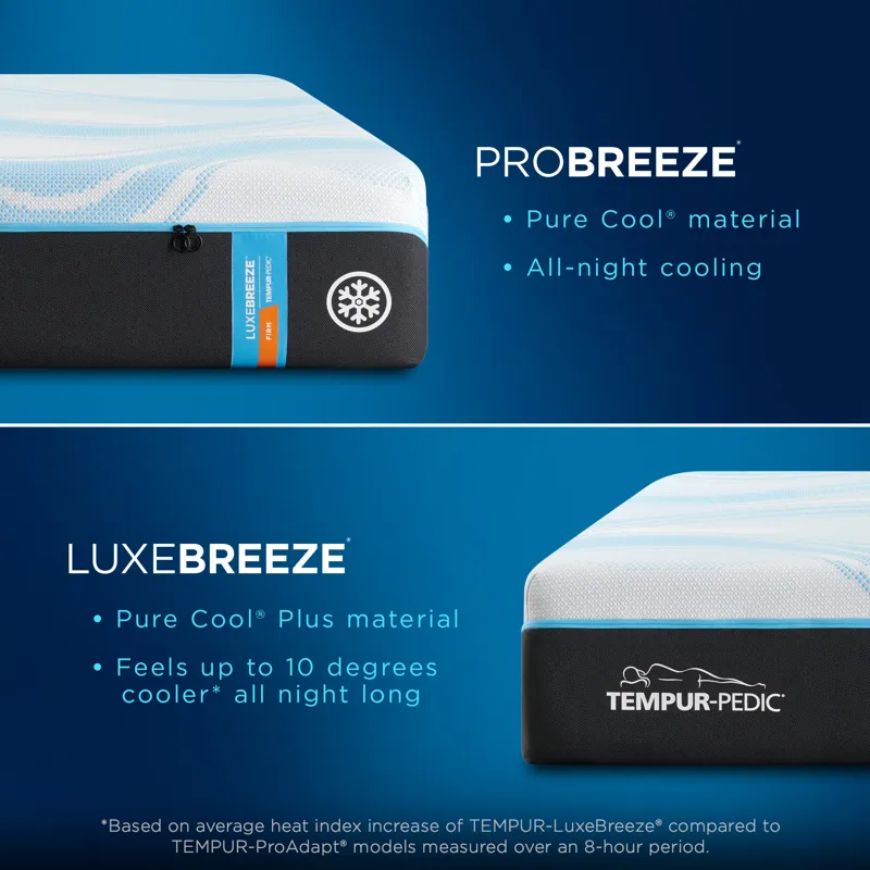 Tempur-LuxeBreeze Firm 13" Mattress