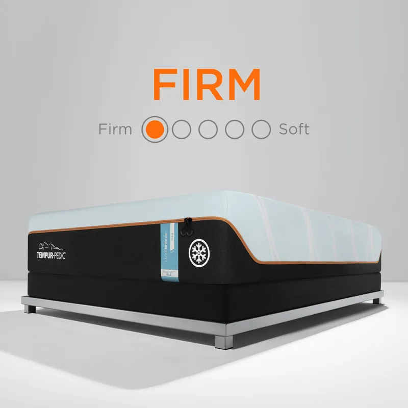 TEMPUR-Breeze® TEMPUR-LUXEbreeze° Firm Split Cal King Mattress