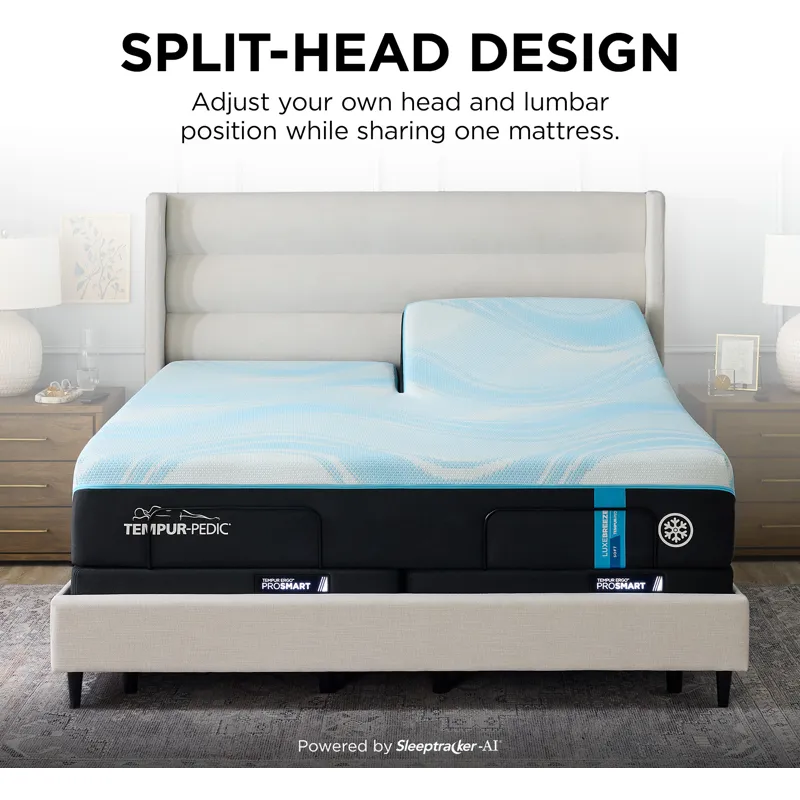 TEMPUR-Breeze® Tempur-LuxeBreeze® Firm Split Head King Mattress