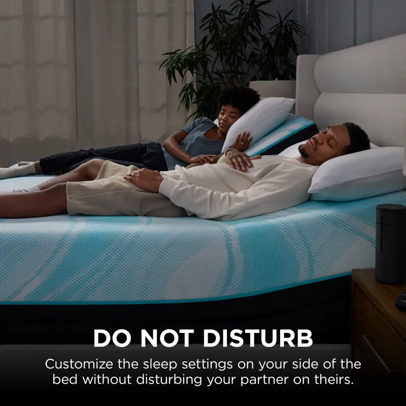 TEMPUR-Breeze® Tempur-LuxeBreeze® Medium Hybrid Split Head King Mattress
