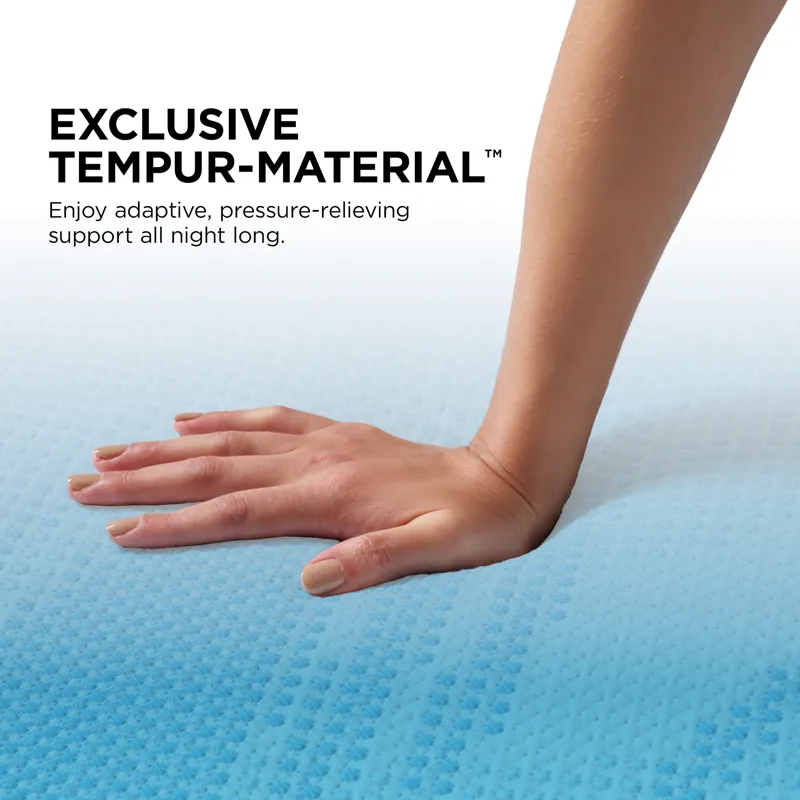 TEMPUR-Breeze® Tempur-LuxeBreeze® Medium Hybrid Split Head King Mattress