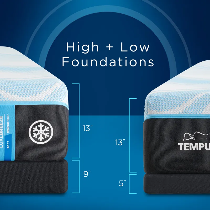 Tempur-LuxeBreeze Soft 13" Mattress