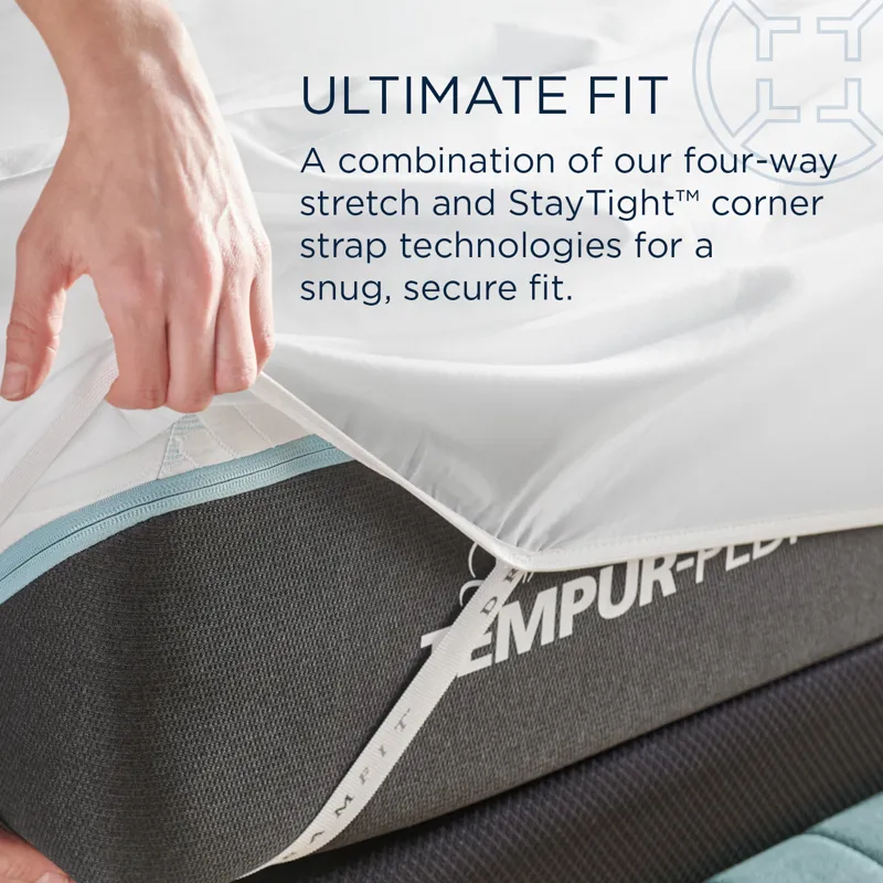 Linens TEMPUR Classic Cotton Sheet Set White