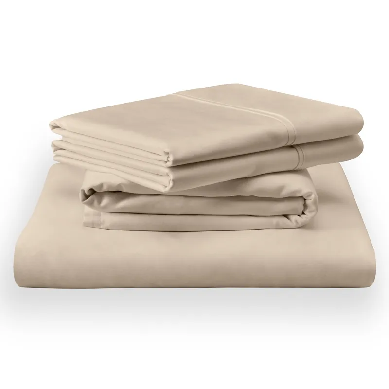 Linens TEMPUR Classic Cotton Sheet Set Sandstone