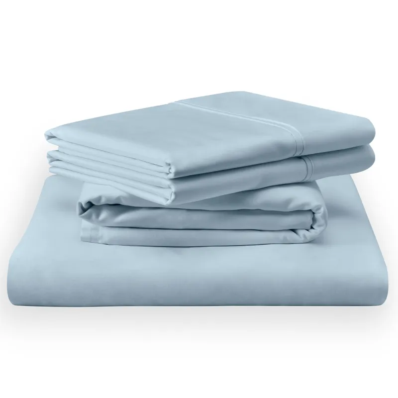 Linens TEMPUR Classic Cotton Sheet Set Sleepy Blue