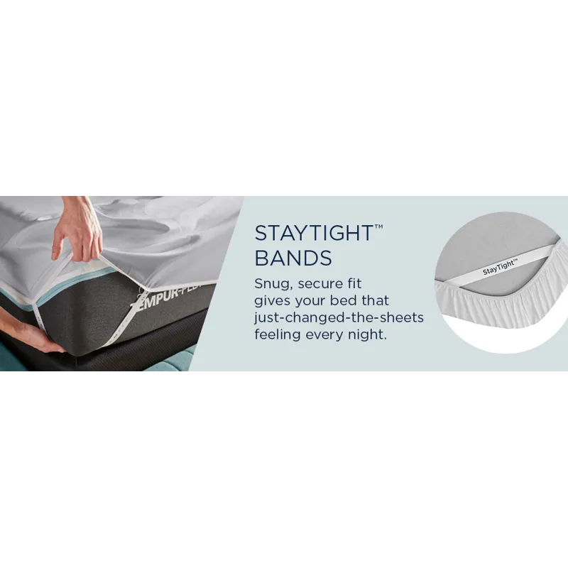 Linens TEMPUR Classic Cotton Sheet Set Sleepy Blue