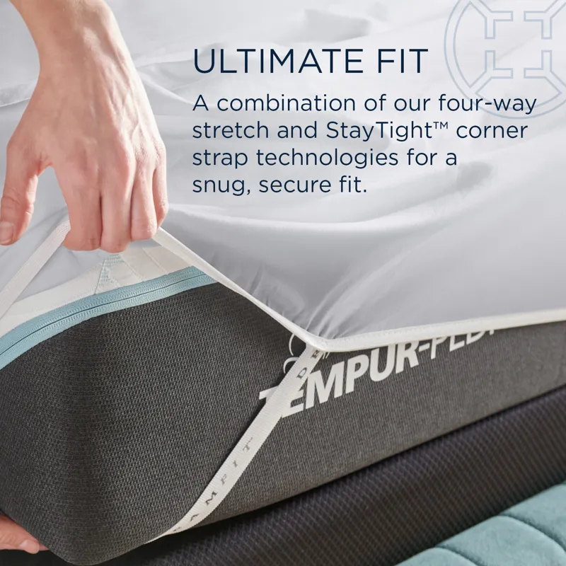 Linens TEMPUR Classic Cotton Sheet Set Cool Gray