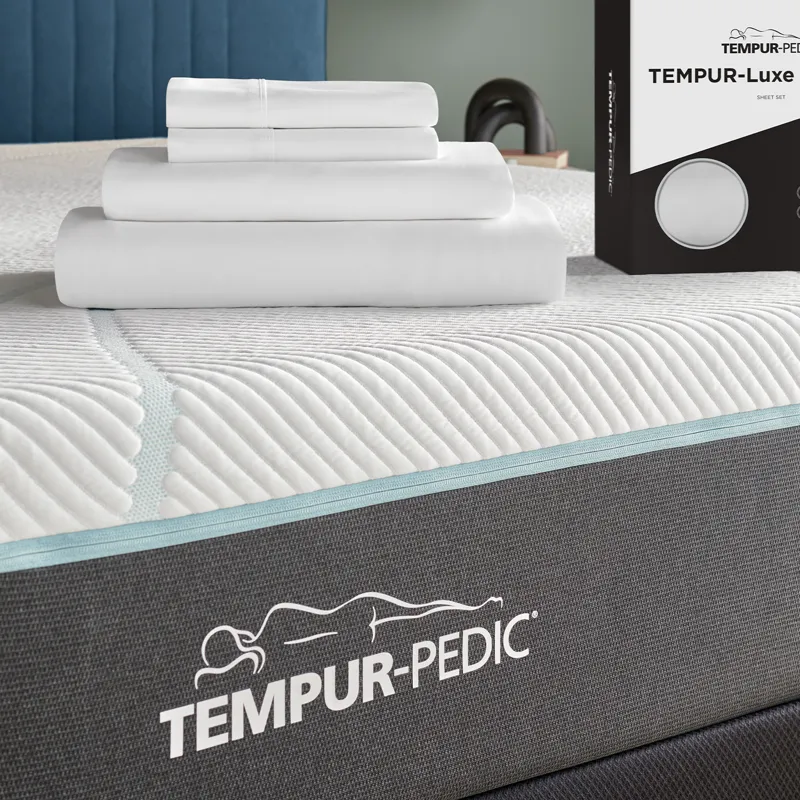 Linens TEMPUR Luxe Egyptian Cotton Sheet Set White
