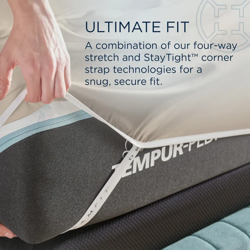 Linens TEMPUR Luxe Egyptian Cotton Sheet Set Sandstone