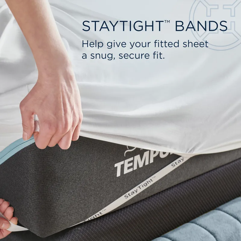 Linens TEMPUR Rayon from Bamboo Sheet Set White