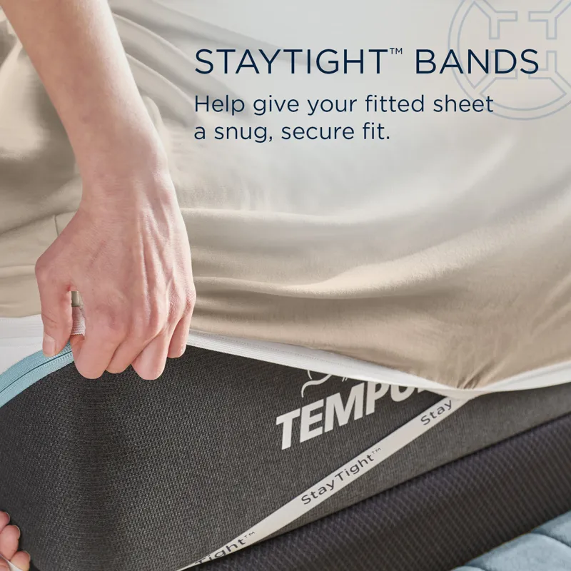 Linens TEMPUR Rayon from Bamboo Sheet Set Sandstone