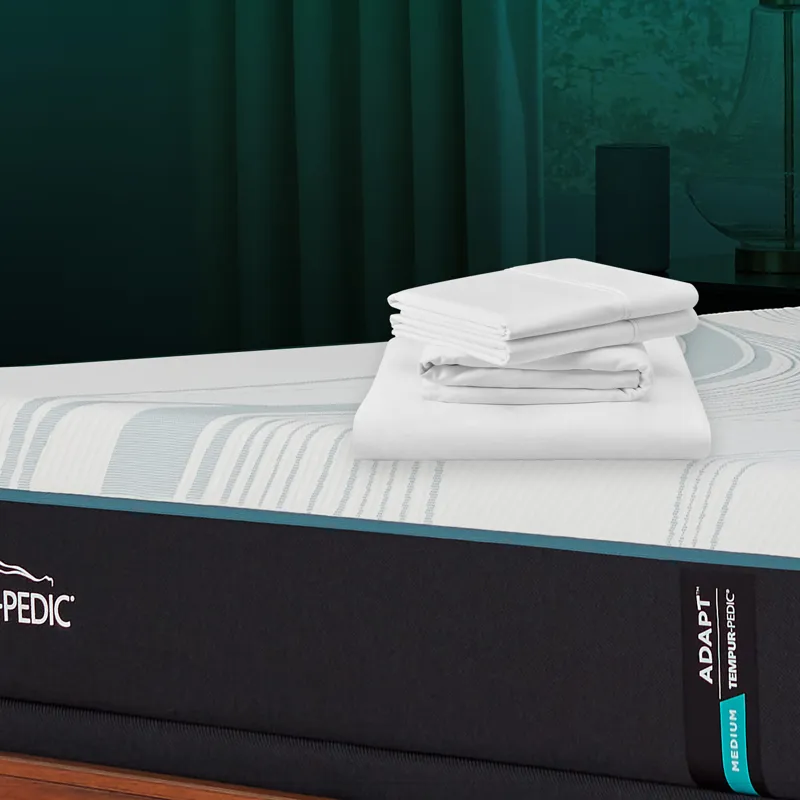 Linens TEMPUR Luxe Egyptian Cotton Pillowcase Set  White