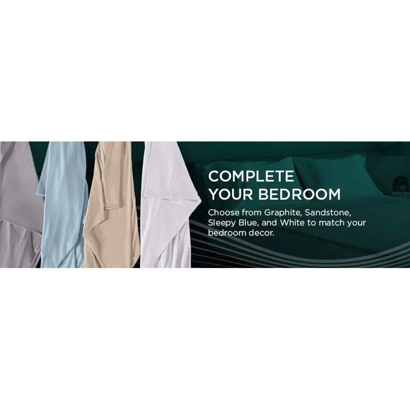 Linens TEMPUR Luxe Egyptian Cotton Pillowcase Set  White