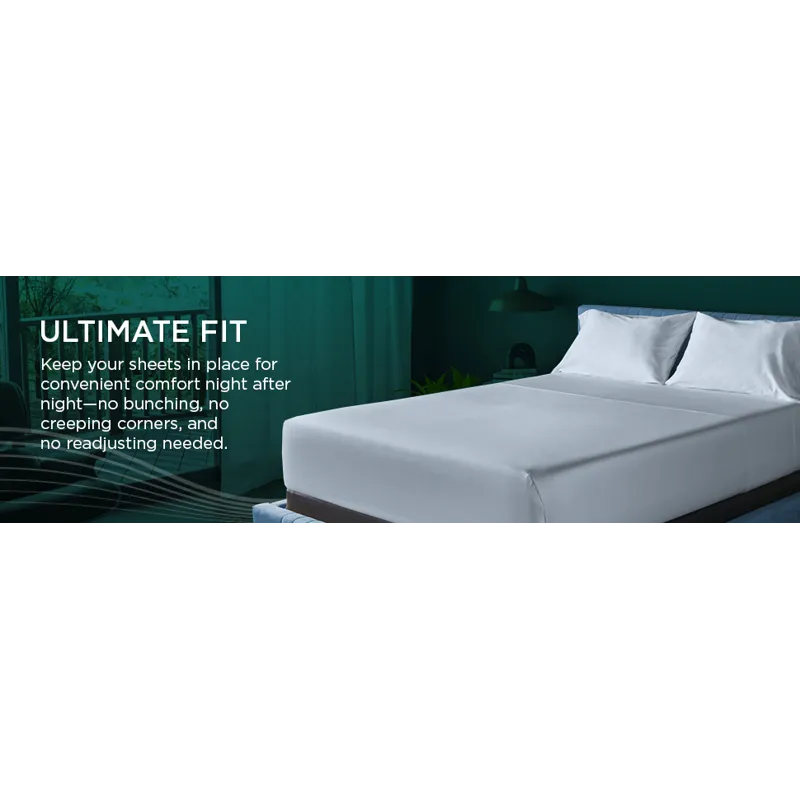 Linens TEMPUR Luxe Egyptian Cotton Pillowcase Set  White