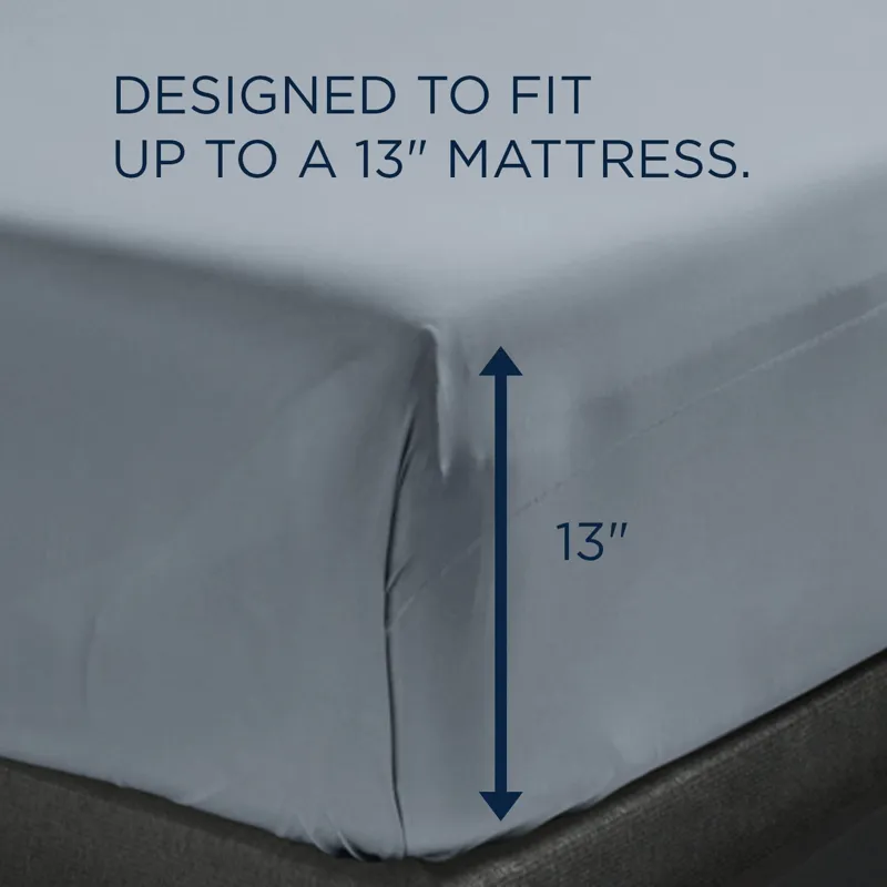 Linens Tempur-Pedic ProPerformance Pillowcase Set - Sleepy Blue