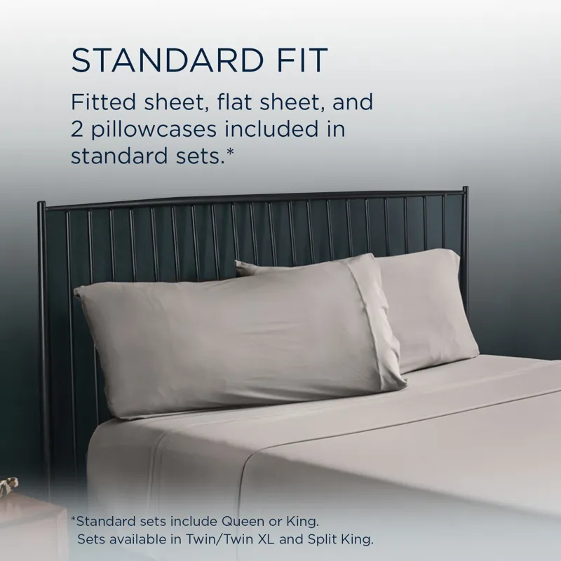 Linens Tempur-Pedic ProPerformance Pillowcase Set - Graphite