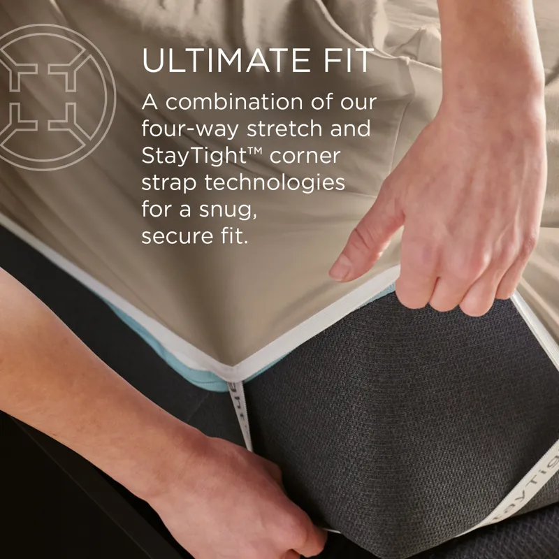 Linens Tempur-Pedic ProPerformance Pillowcase Set - Sandstone