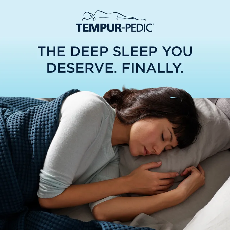 Linens Tempur-Pedic Breeze Pillowcase Set - Sleepy Blue