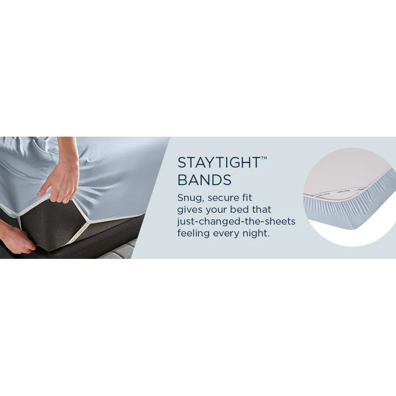 Linens Tempur-Pedic Breeze Pillowcase Set - Graphite