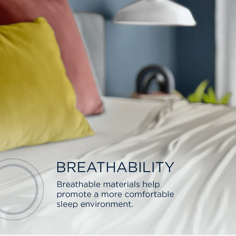 Linens Tempur-Pedic Breeze Pillowcase Set - Sandstone