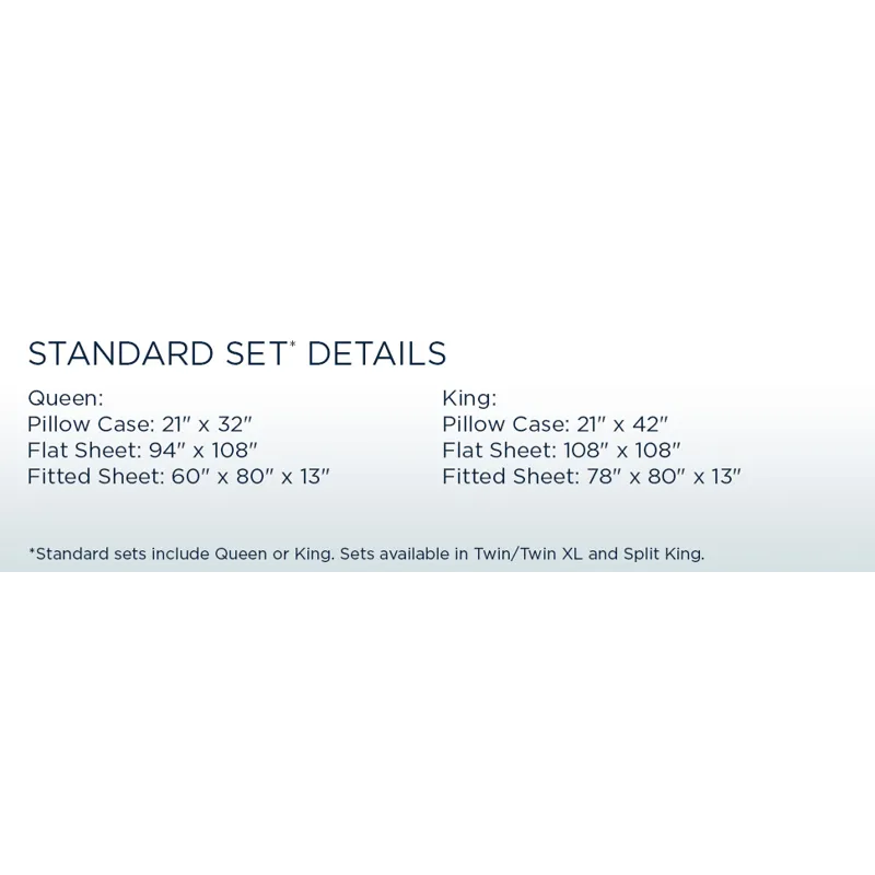 Linens Tempur-Pedic ProPerformance Sheet Set