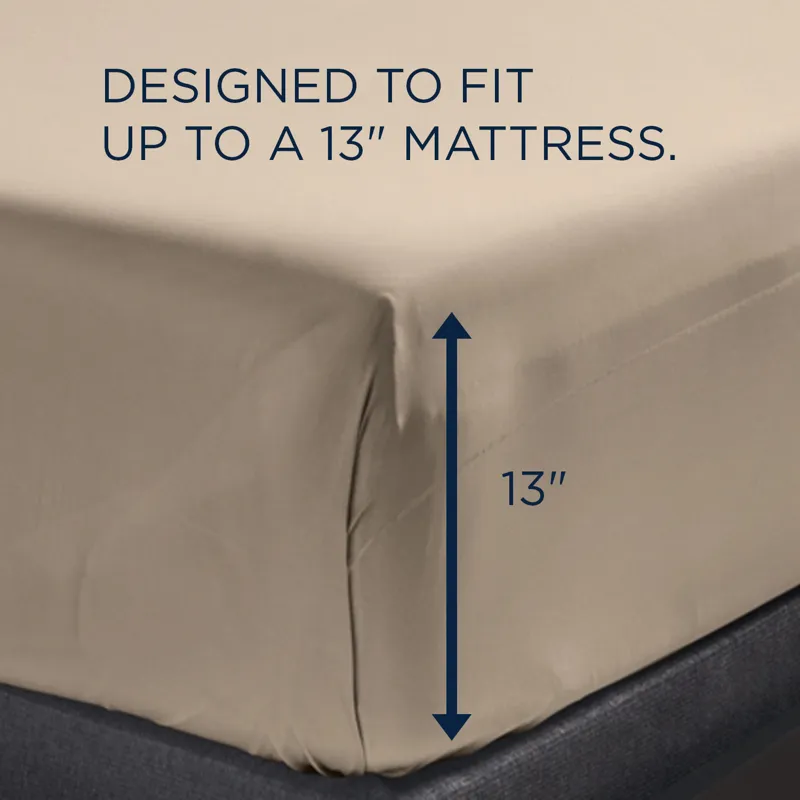 Linens Tempur-Pedic ProPerformance Sheet Set- Sandstone