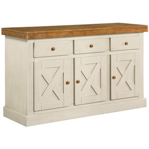 Quinton Server - Pecan & Sand