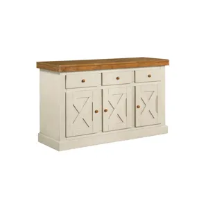 Quinton Server - Pecan &amp; Sand
