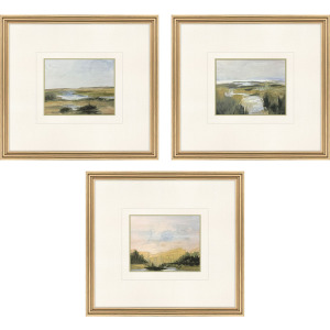 Verde Vista II S/3 Framed Art