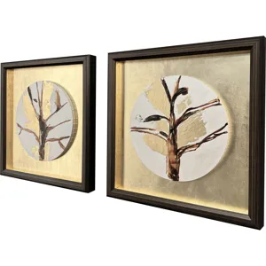 Golden Solstice II S/2 Canvas