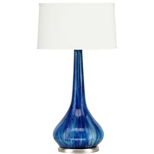 Blue Wish - Cream Shade Lamp