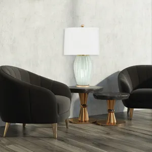 Seawashed - Cream Shade Lamp