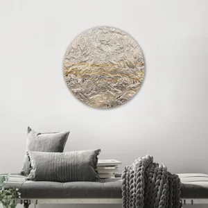 Metallic Mercury I Wall Sculpture