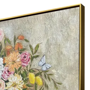 Arrangement in Blue Canvas