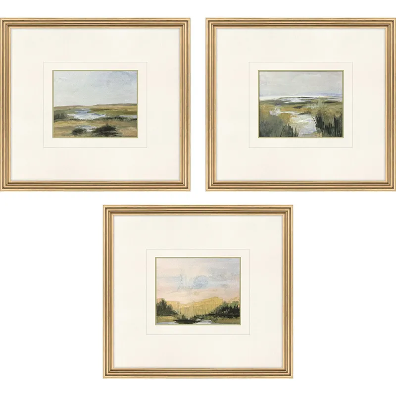 Verde Vista II S/3 Framed Art