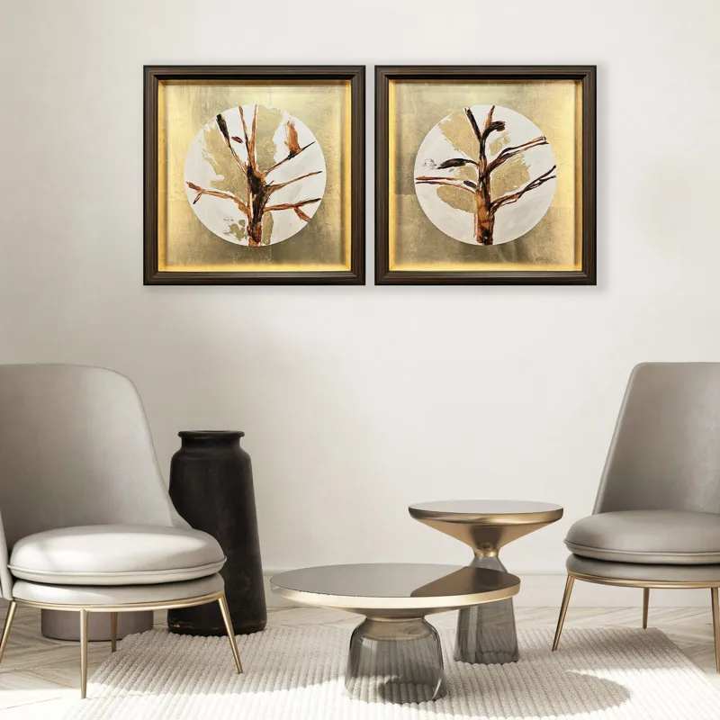 Golden Solstice II S/2 Canvas