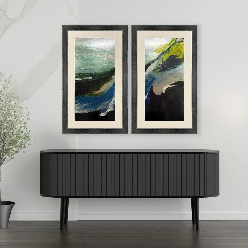 Into the Dark S/2 Framed Art