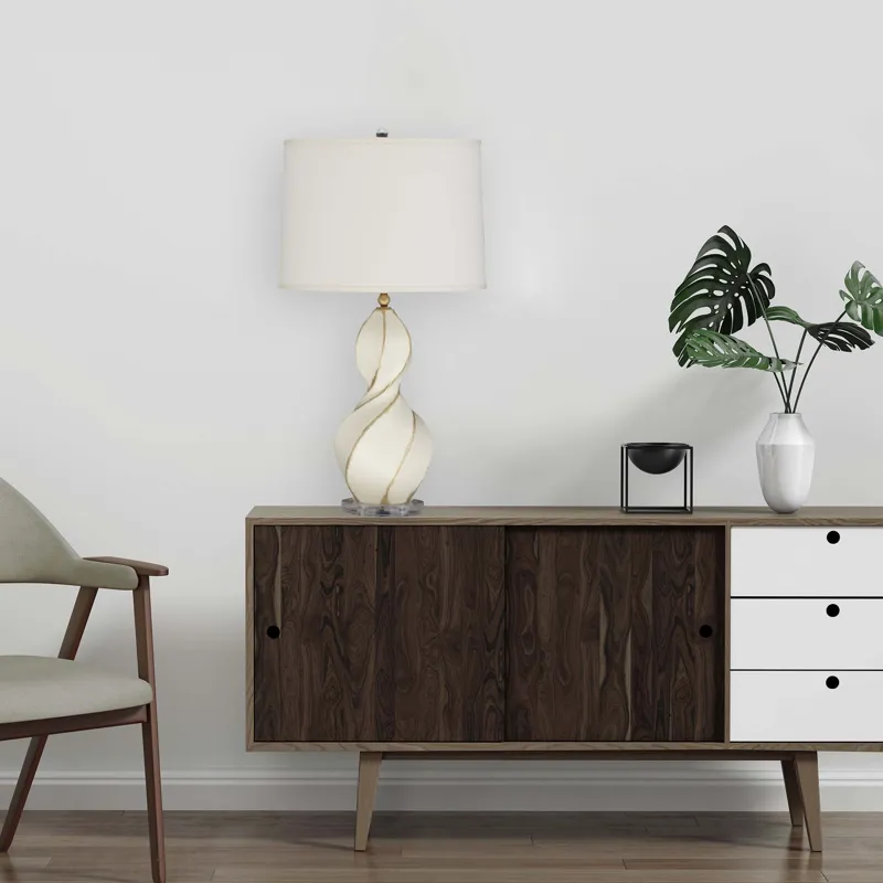Revelation - Cream Shade Lamp