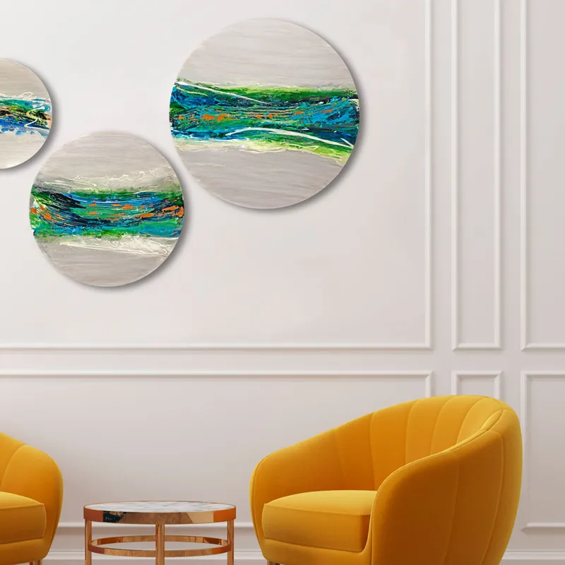 In Orbit III Wall Sculpture