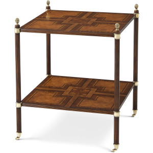 Stephen Church Regency Tiers Side Table