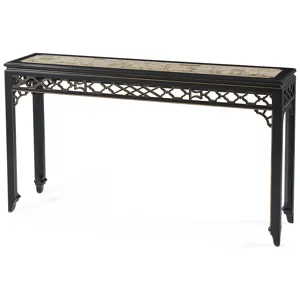 Althorp Living History Long Hall Chinoiserie Console Table