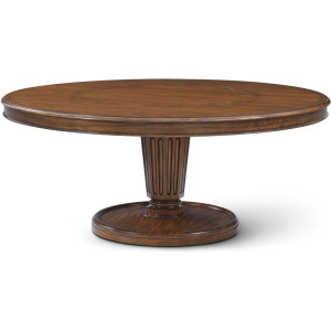 Althorp Living History Haddon Round Dining Table With Lazy Suzan