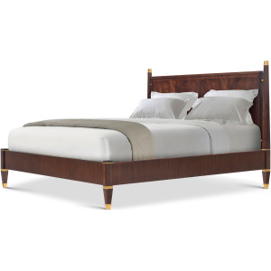 Marlborough by Alexa Hampton Markos Wooden Us Bed - King