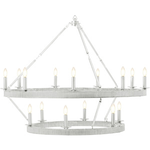 TA Illuminations Simon Grande Stack Chandelier